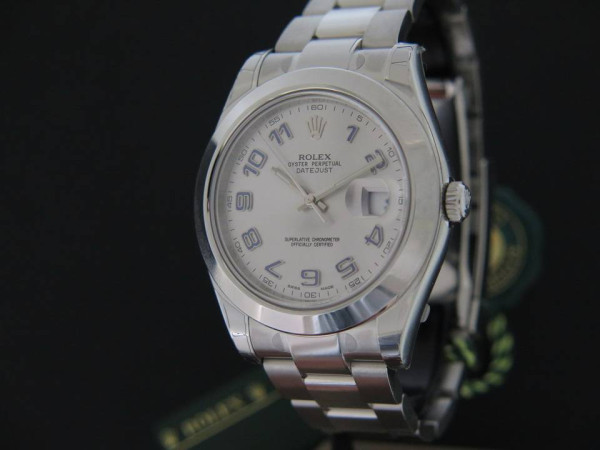 Rolex - Oyster Perpetual Datejust II Rhodium Arabic NEW