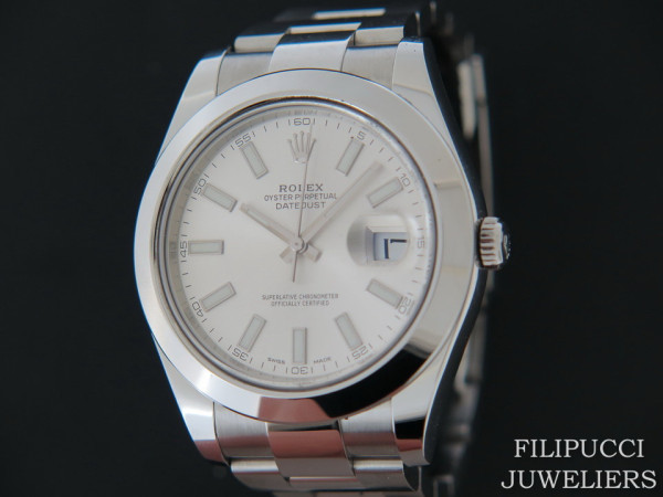 Rolex - Datejust II 116300 Silver Dial