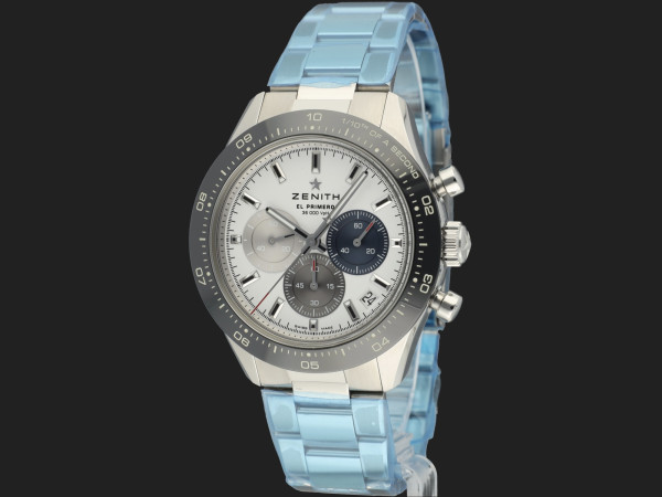 Zenith - Chronomaster Sport El Primero White Dial 03.3100.3600/69.M3100 NEW FULL STICKERS