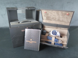 Vacheron Constantin Overseas Chronograph Blue Dial 5500V 