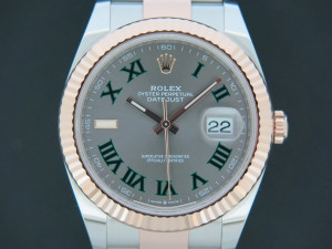 Rolex Datejust 41 Everosegold/Steel Wimbledon Dial 126331