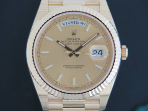 Rolex Day-Date Yellow Gold 40  228238  NEW  