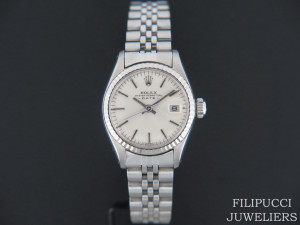 Rolex Date Lady Silver Dial 6917