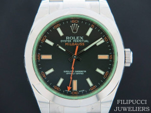 Rolex Milgauss NEW 116400GV  FULL STICKERS 