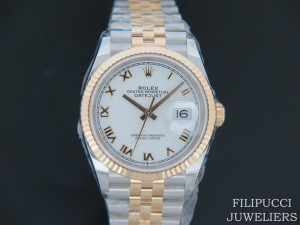 Rolex Datejust NEW 126233 White dial 