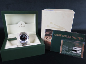 Rolex Explorer II Black Dial Rehaut Cal. 3186 16570