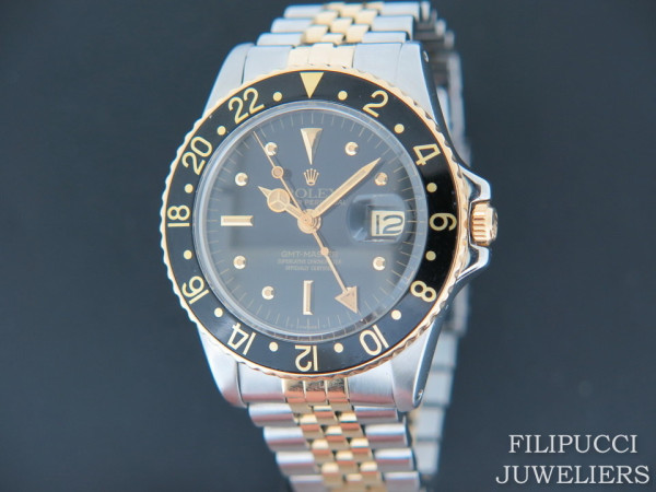 Rolex - GMT-Master Gold/Steel ''Nipple Dial'' 1675