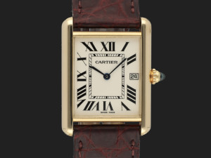 Cartier Tank Louis Date Yellow Gold 2441