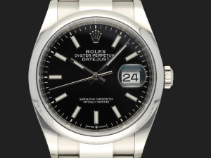 Rolex Datejust Black Dial 126200