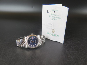 Rolex Datejust Blue Dial 116234