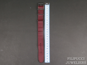 Tudor NATO Strap 22mm Burgundy