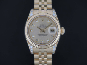 Rolex Datejust Yellow Gold Diamond Dial