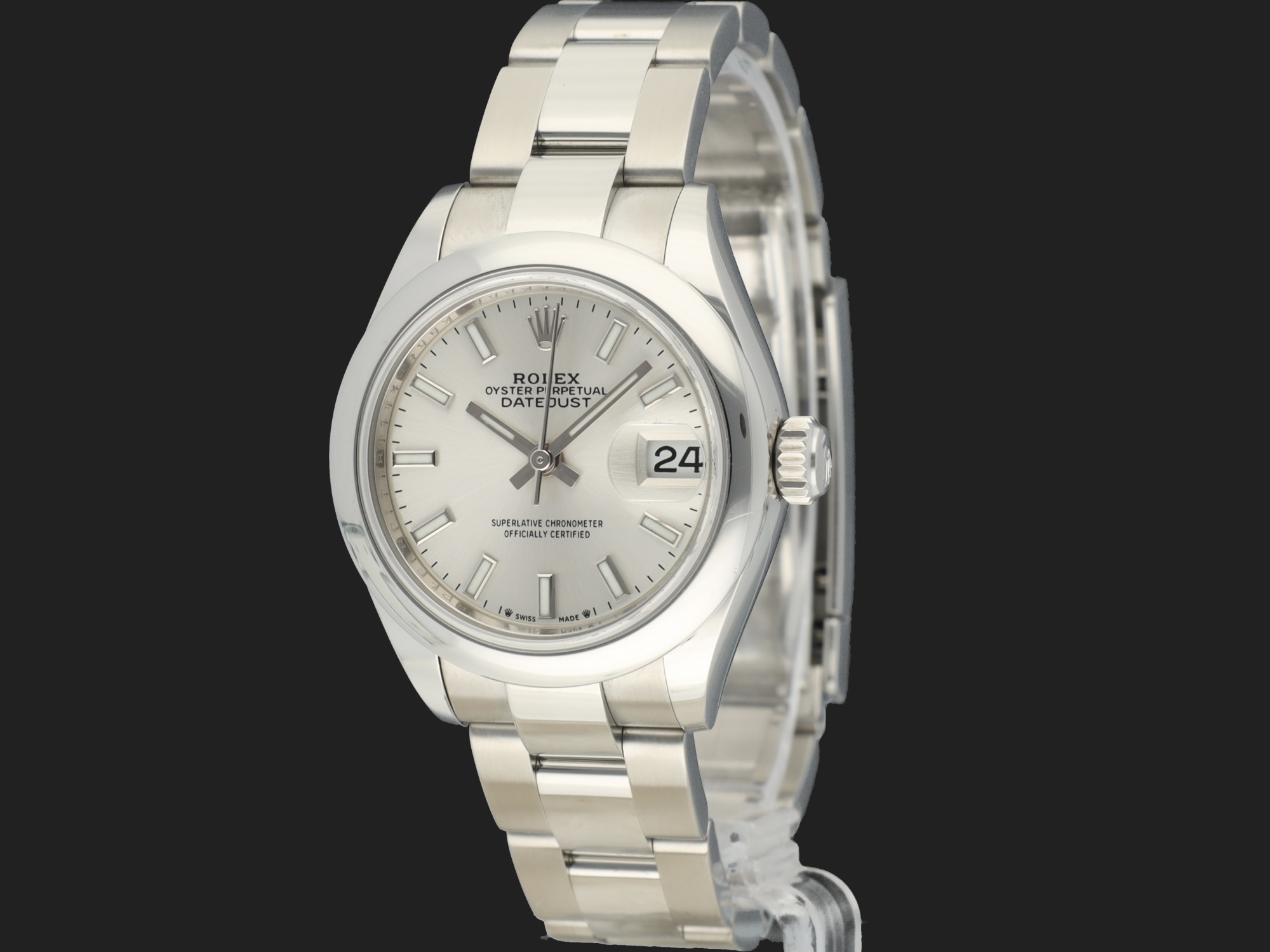 Rolex Datejust Lady 28 Silver Dial 279160 Uhren Filipucci Juwelers