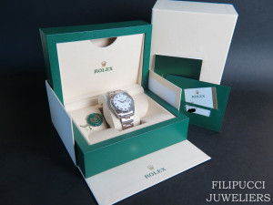 Rolex Datejust 41 White Roman Dial 126334 