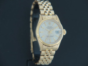 Rolex Lady-Datejust Yellow Gold Silver Dial 69178