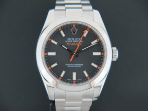 Rolex Milgauss 116400  Black Dial