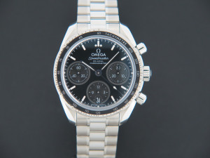 Omega Speedmaster 38 Co‑Axial Chronometer Chronograph NEW 324.30.38.50.01.001