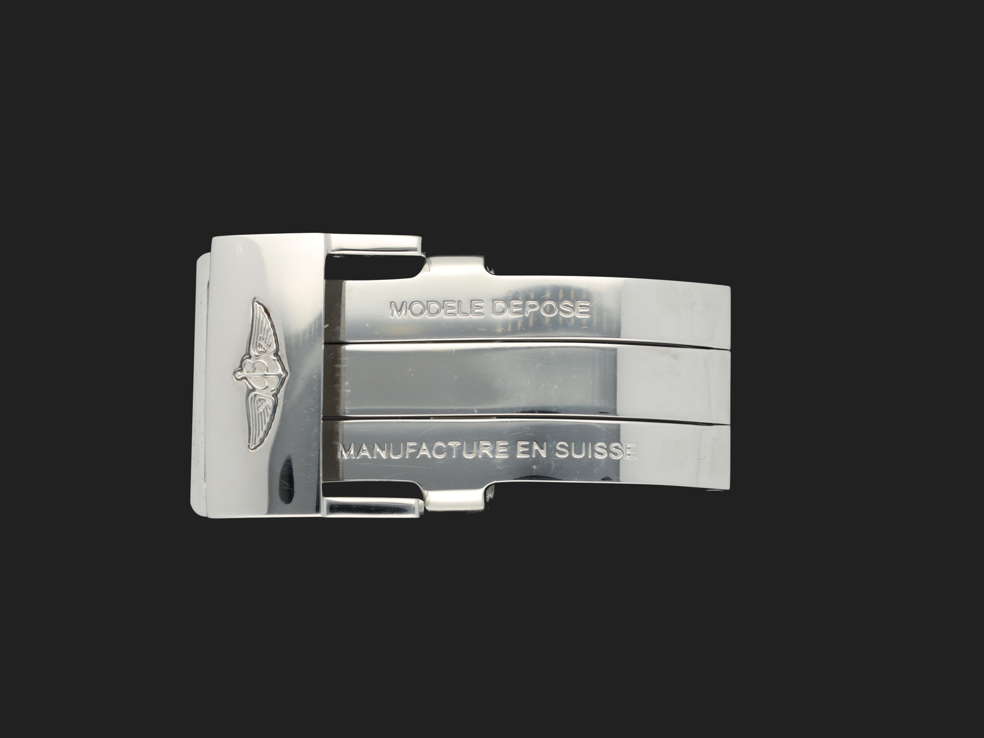 Breitling Folding Clasp Steel 20 mm Parts Filipucci Jewelers Maastricht