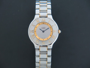 Cartier Must 21 Gold/Steel