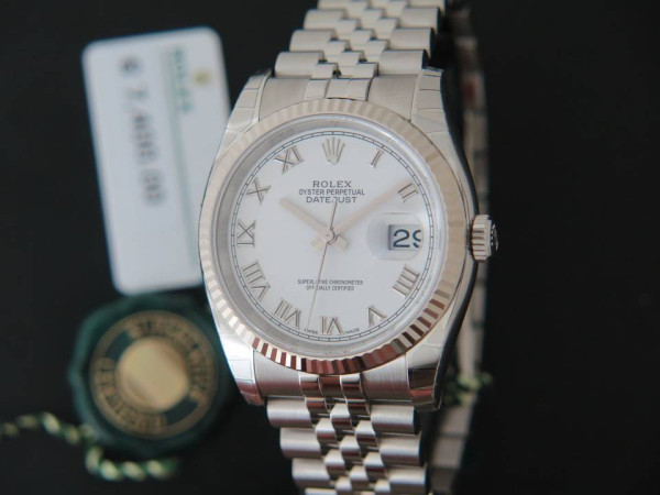 Rolex - Datejust White Dial 116234 NEW   