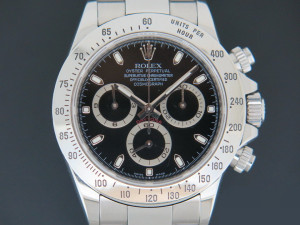 Rolex Daytona Black Dial 116520 Random Serial 