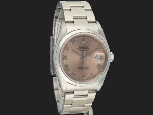 Rolex Datejust 36 Salmon Roman Dial 16200
