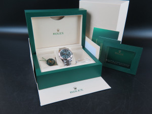 Rolex Datejust 41 Mint Green Dial 126334 NEW