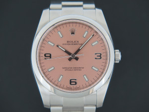 Rolex Oyster Perpetual 34 Pink Arab Dial 114200