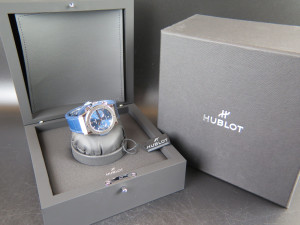 Hublot Classic Fusion Chronograph Blue 541.NX.7170.RX NEW