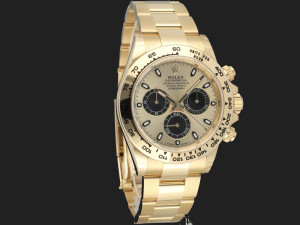 Rolex Daytona Yellow Gold Champagne Dial 116508 NEW