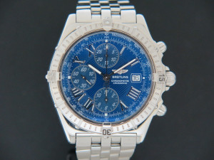 Breitling Crosswind Chronograph Blue Dial A13355