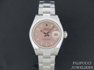 Rolex Datejust Lady 28 Pink Dial NEW 279160