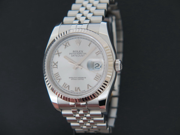 Rolex - Datejust Rhodium Dial 116234