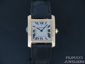 Cartier Tank Francaise MM Yellow Gold