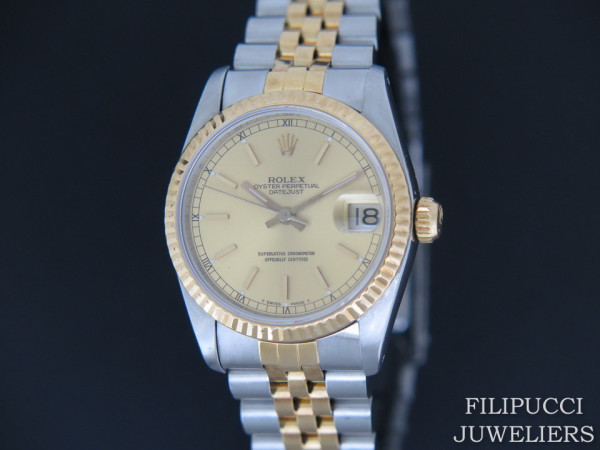 Rolex - Datejust Midsize Champagne Dial 68273 