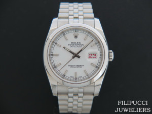 Rolex Datejust 116200 White Dial 