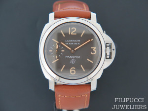 Panerai Luminor Marina Logo Acciaio NEW  PAM00632