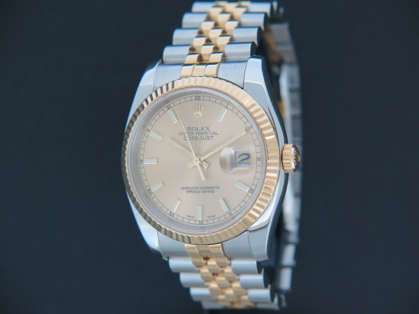 Rolex - Datejust Gold/Steel Champagne Dial 116233