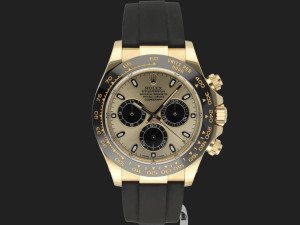Rolex Daytona Yellow Gold Champagne Dial 116518LN