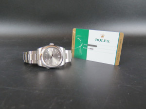 Rolex Oyster Perpetual  Steel Dial 116000