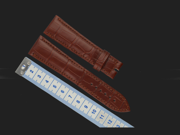 Breguet - Brown Alligator Leather Strap 24/20MM NEW