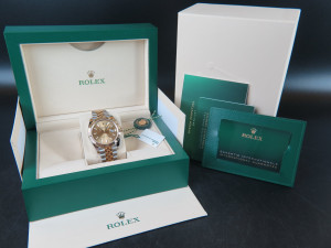 Rolex Datejust 41 Gold/Steel Champagne Dial 126333 NEW