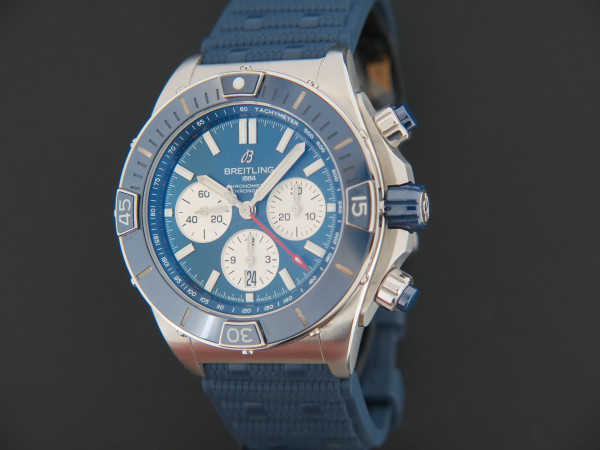 Breitling - Super Chronomat B01 44 Blue Dial AB0136 NEW