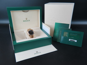 Rolex Day-Date 40 Yellow Gold Black Dial  228238 NEW