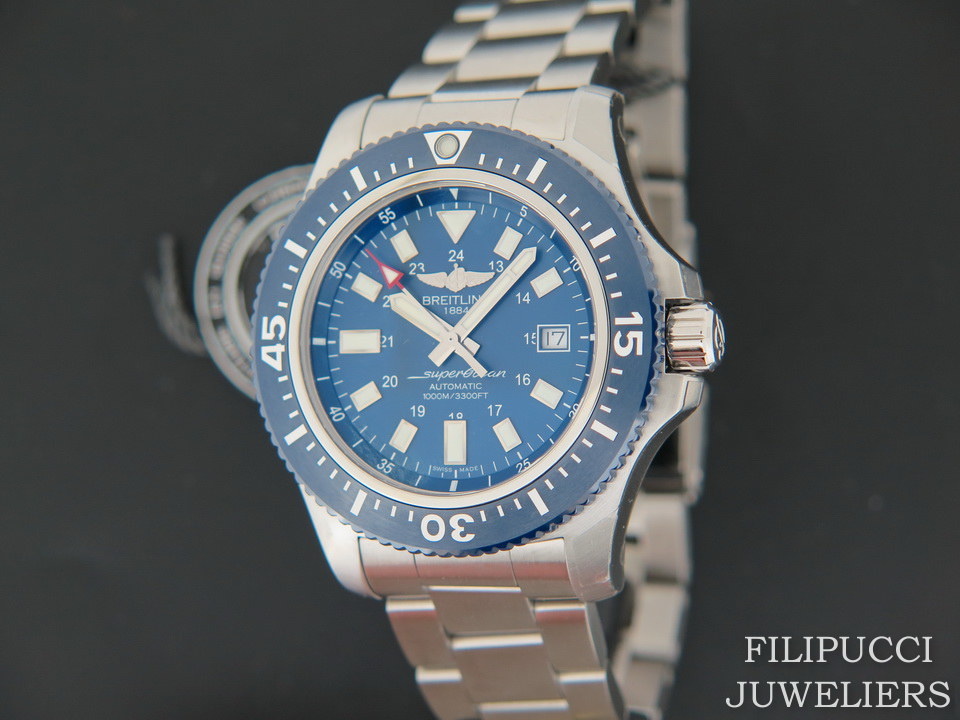 Breitling SuperOcean 44 Special NEW Y1739316 Uhren Filipucci Juwelers