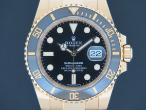 Rolex Submariner Date Yellow Gold 116618LN