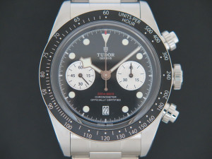 Tudor Black Bay Chrono Black Dial NEW 79360N