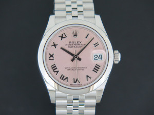 Rolex Datejust 31 Pink Roman Dial 278240 NEW