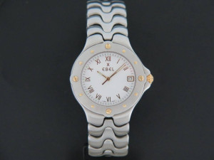 Ebel Sportwave Gold / Steel bezel