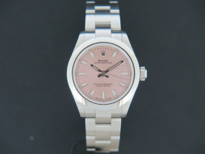 Rolex Oyster Perpetual 28 Pink Dial 276200 NEW